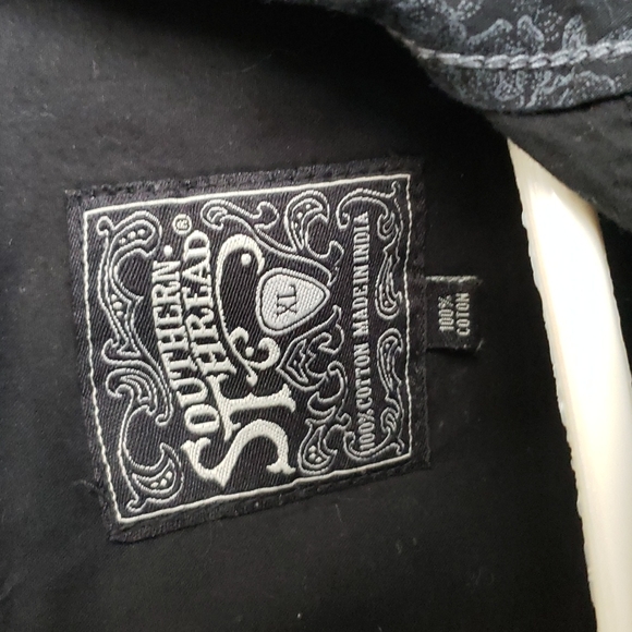 Mens Southern Thread pearl snap shirt - Picture 2 of 3